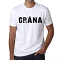 Men's Tee Shirt Vintage T shirt Crâna X-Small White 00561