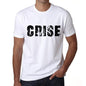 Mens Tee Shirt Vintage T Shirt Crise X-Small White 00561 - White / Xs - Casual