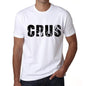 Mens Tee Shirt Vintage T Shirt Crus X-Small White 00560 - White / Xs - Casual