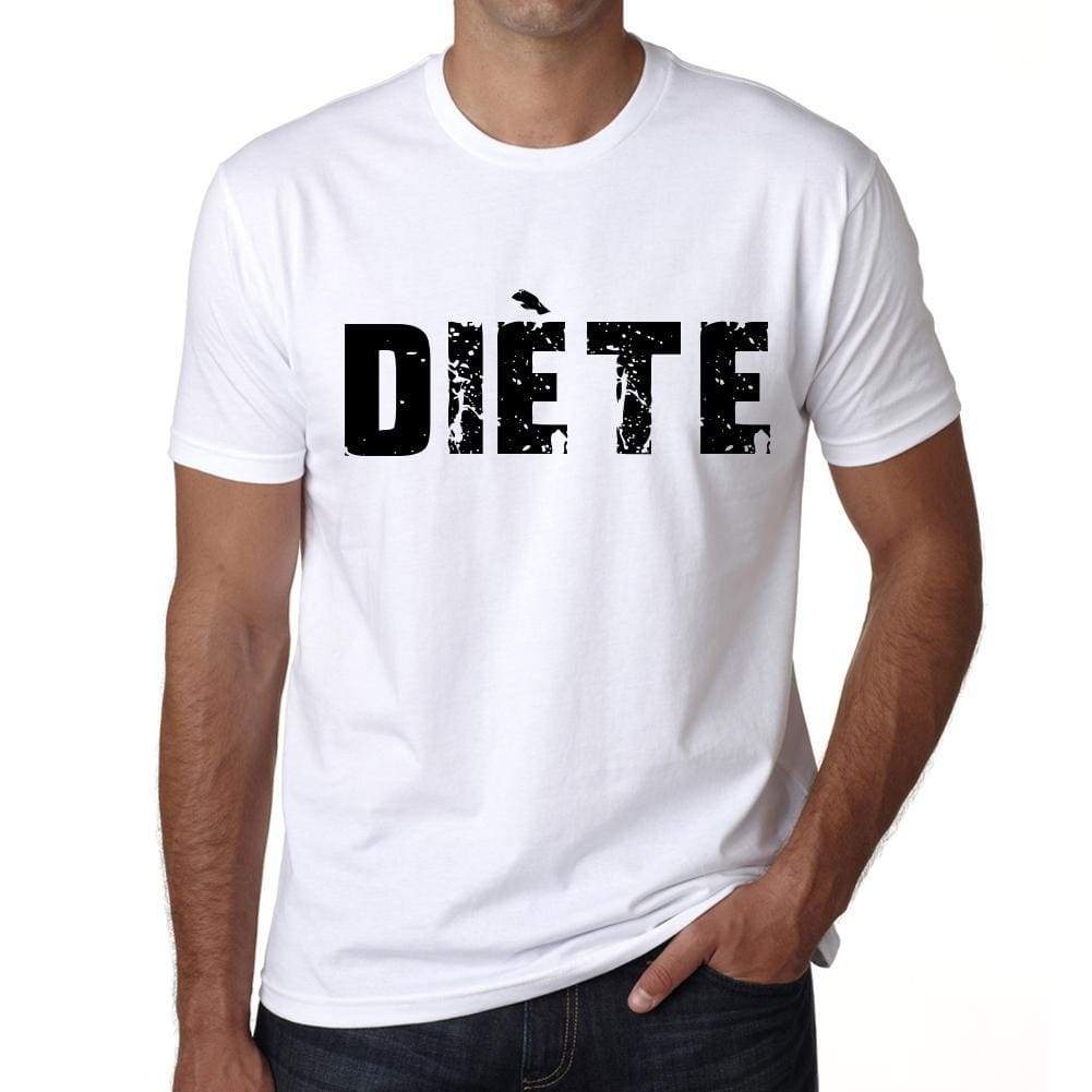 Mens Tee Shirt Vintage T Shirt Diéte X-Small White 00561 - White / Xs - Casual