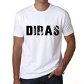 Men's Tee Shirt Vintage T shirt Diras X-Small White 00561