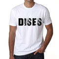 Men's Tee Shirt Vintage T shirt Dises X-Small White 00561