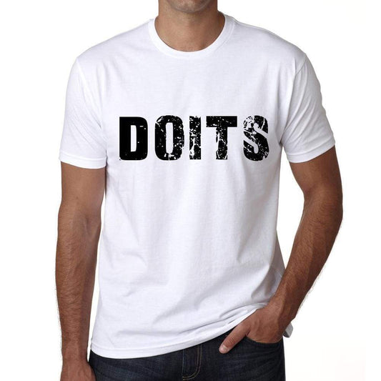 Mens Tee Shirt Vintage T Shirt Doits X-Small White 00561 - White / Xs - Casual
