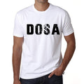 Men's Tee Shirt Vintage T shirt Dosa X-Small White 00560