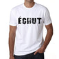 Mens Tee Shirt Vintage T Shirt Échut X-Small White 00561 - White / Xs - Casual