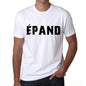 Mens Tee Shirt Vintage T Shirt Épand X-Small White 00561 - White / Xs - Casual