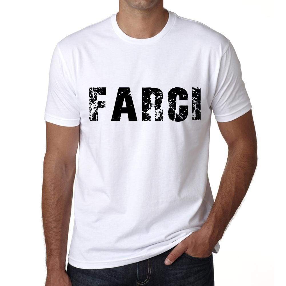 Mens Tee Shirt Vintage T Shirt Farci X-Small White 00561 - White / Xs - Casual