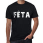 Mens Tee Shirt Vintage T Shirt Fêta X-Small Black 00557 - Black / Xs - Casual