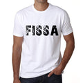 Men's Tee Shirt Vintage T shirt Fissa X-Small White 00561