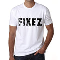 Men's Tee Shirt Vintage T shirt Fixez X-Small White 00561