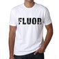Mens Tee Shirt Vintage T Shirt Fluor X-Small White 00561 - White / Xs - Casual