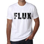 Mens Tee Shirt Vintage T Shirt Flux X-Small White 00560 - White / Xs - Casual