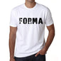 Mens Tee Shirt Vintage T Shirt Forma X-Small White 00561 - White / Xs - Casual