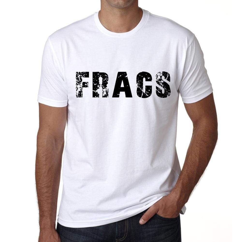 Mens Tee Shirt Vintage T Shirt Fracs X-Small White 00561 - White / Xs - Casual