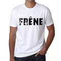 Men's Tee Shirt Vintage T shirt Frêne X-Small White 00561