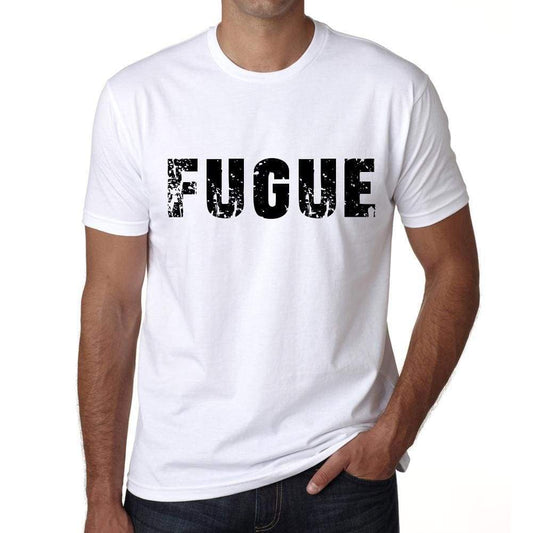 Mens Tee Shirt Vintage T Shirt Fugue X-Small White 00561 - White / Xs - Casual