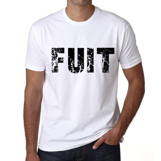 Mens Tee Shirt Vintage T Shirt Fuit X-Small White 00560 - White / Xs - Casual