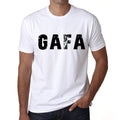 Men's Tee Shirt Vintage T shirt Gafa X-Small White 00560