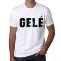 Men's Tee Shirt Vintage T shirt GelÈ X-Small White 00560