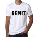 Men's Tee Shirt Vintage T shirt Gémit X-Small White 00561