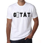 Mens Tee Shirt Vintage T Shirt Gîtât X-Small White 00561 - White / Xs - Casual