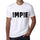 Mens Tee Shirt Vintage T Shirt Impie X-Small White 00561 - White / Xs - Casual