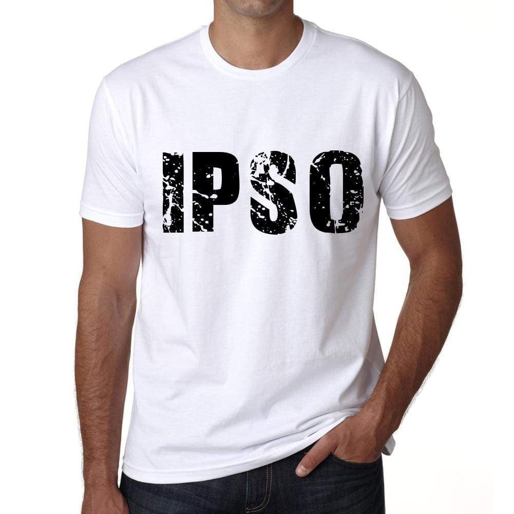 Mens Tee Shirt Vintage T Shirt Ipso X-Small White 00560 - White / Xs - Casual