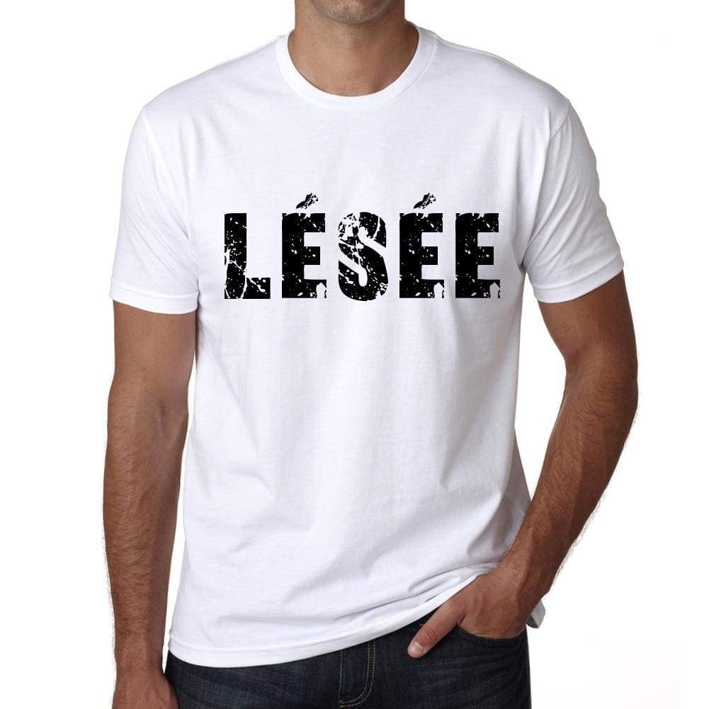 Mens Tee Shirt Vintage T Shirt Lèsèe X-Small White 00561 - White / Xs - Casual