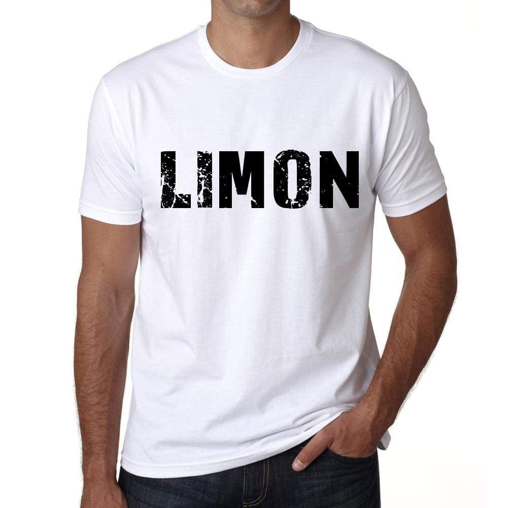 Mens Tee Shirt Vintage T Shirt Limon X-Small White 00561 - White / Xs - Casual