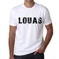 Mens Tee Shirt Vintage T Shirt Louas X-Small White 00561 - White / Xs - Casual