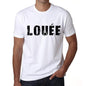 Mens Tee Shirt Vintage T Shirt Louèe X-Small White 00561 - White / Xs - Casual