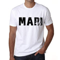 Men's Tee Shirt Vintage T shirt Mari X-Small White 00560