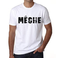 Men's Tee Shirt Vintage T shirt Mêche X-Small White