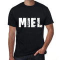 Men's Tee Shirt Vintage T shirt Miel X-Small Black 00557