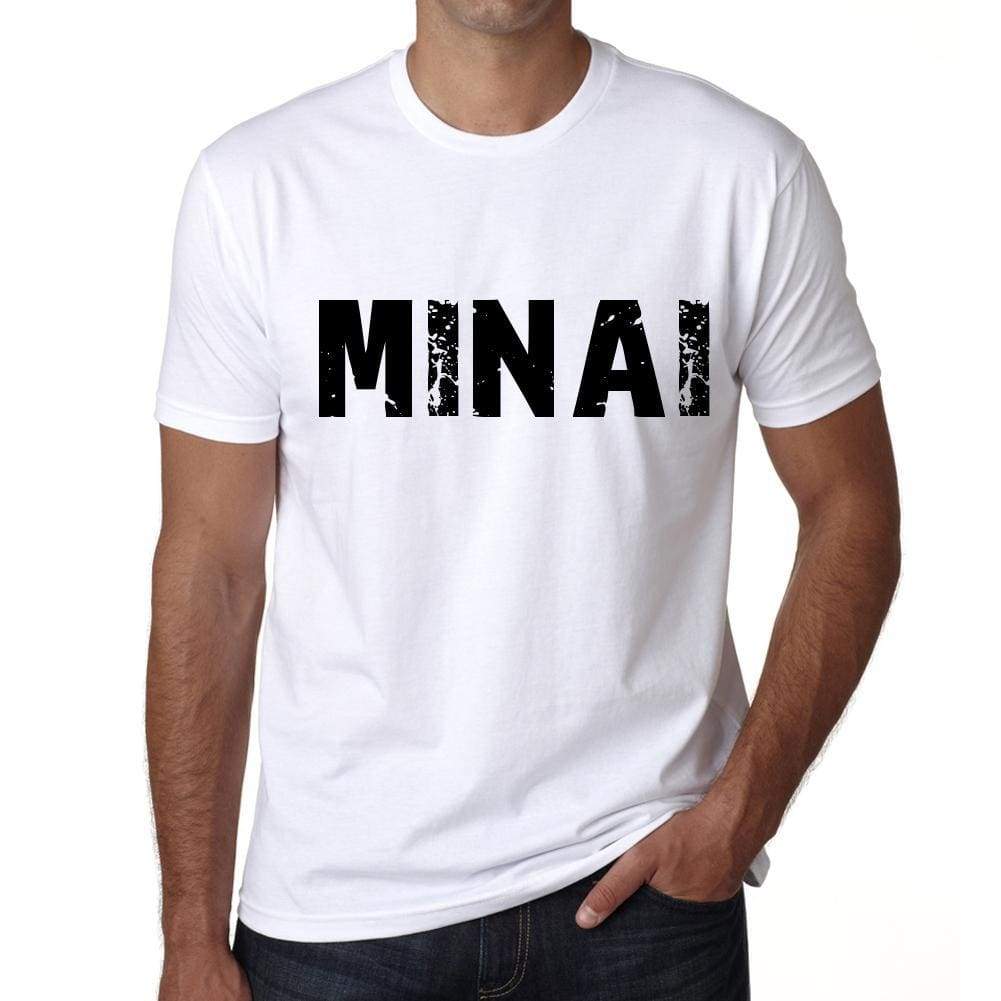 Mens Tee Shirt Vintage T Shirt Minai X-Small White - White / Xs - Casual