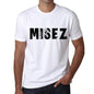 Mens Tee Shirt Vintage T Shirt Misez X-Small White - White / Xs - Casual