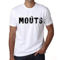 Men's Tee Shirt Vintage T shirt Moûts X-Small White