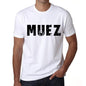 Mens Tee Shirt Vintage T Shirt Muez X-Small White 00560 - White / Xs - Casual