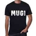 Men's Tee Shirt Vintage T shirt Mugi X-Small Black 00557