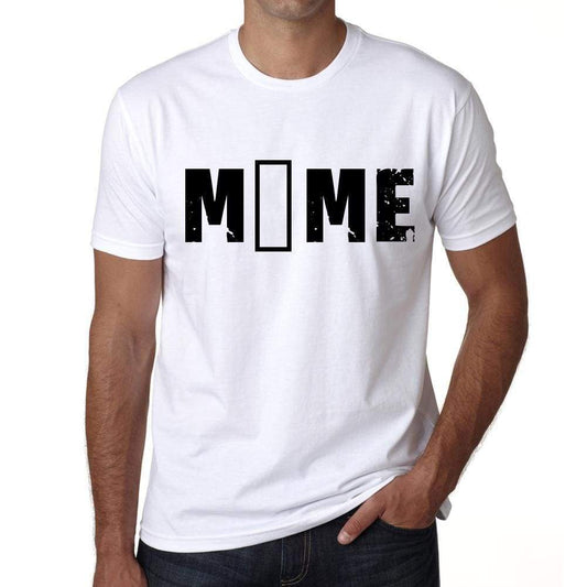 Mens Tee Shirt Vintage T Shirt Mùme X-Small White 00560 - White / Xs - Casual