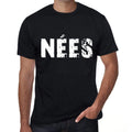 Men's Tee Shirt Vintage T shirt Nées X-Small Black 00557