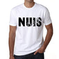Mens Tee Shirt Vintage T Shirt Nuis X-Small White 00560 - White / Xs - Casual