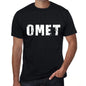 Mens Tee Shirt Vintage T Shirt Omet X-Small Black 00557 - Black / Xs - Casual