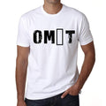 Men's Tee Shirt Vintage T shirt OmÓt X-Small White 00560