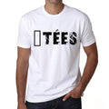 Men's Tee Shirt Vintage T shirt ôtées X-Small White
