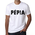 Men's Tee Shirt Vintage T shirt Pépia X-Small White