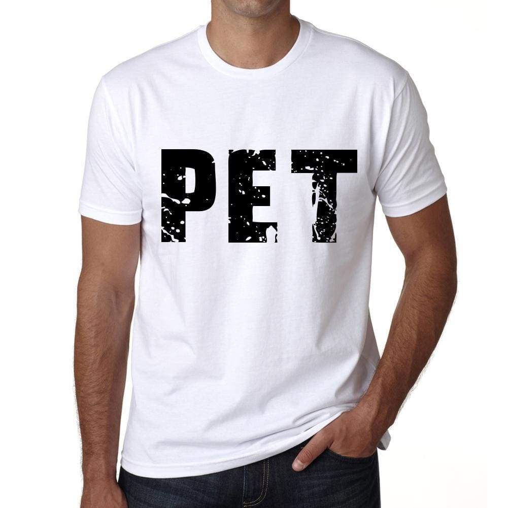 Mens Tee Shirt Vintage T Shirt Pet X-Small White 00559 - White / Xs - Casual