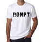 Mens Tee Shirt Vintage T Shirt Rompt X-Small White - White / Xs - Casual