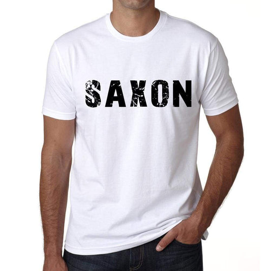 Mens Tee Shirt Vintage T Shirt Saxon X-Small White - White / Xs - Casual