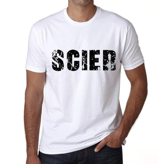 Mens Tee Shirt Vintage T Shirt Scier X-Small White - White / Xs - Casual